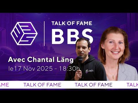 Talk of Fame avec Chantal Läng, Experte crypto depuis début 2017